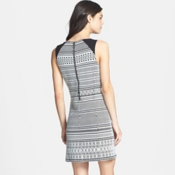 sanctuary Geo Print Sheath Dress, Size S - Picture 3 of 7